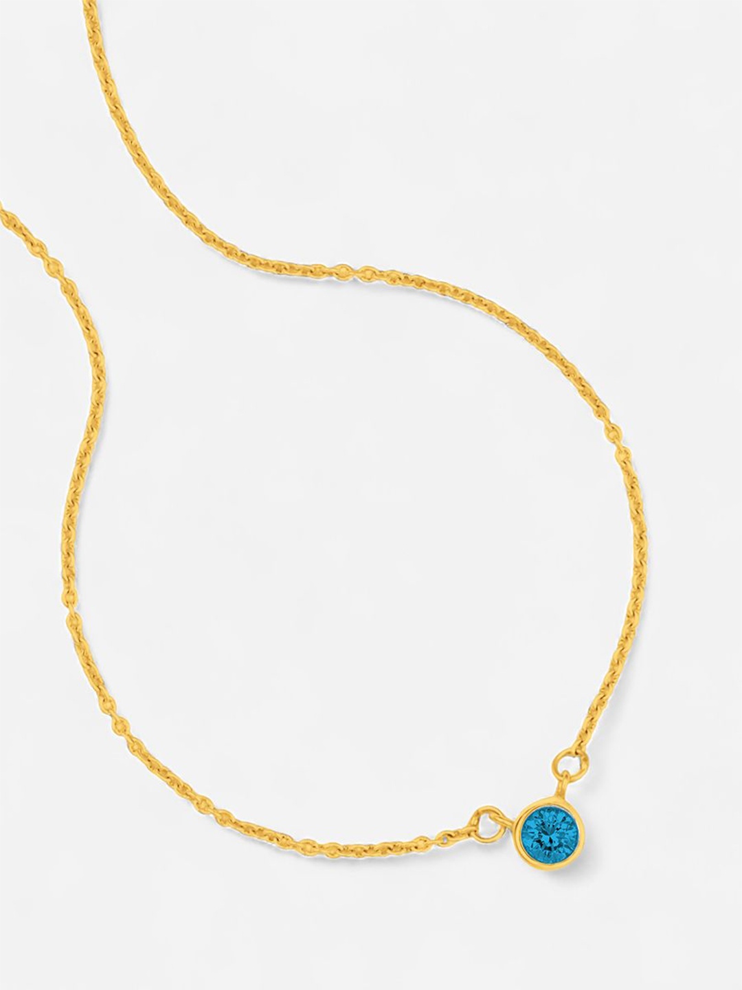 

Trisu Sterling Silver Gold-Plated Necklace