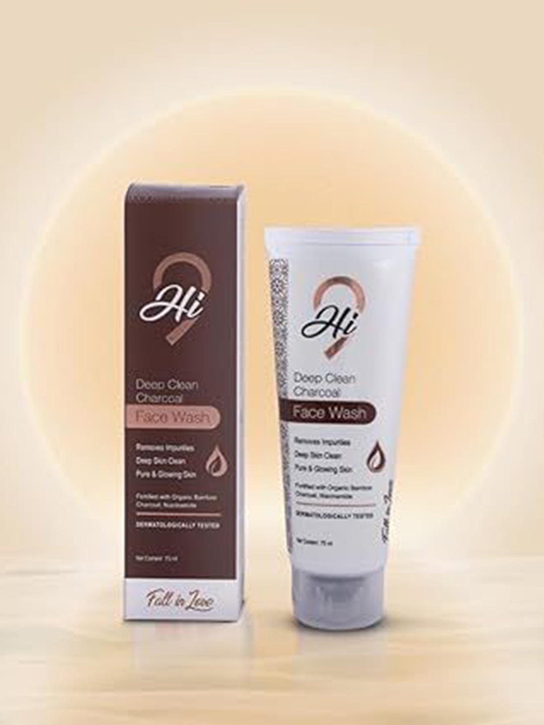 

Hi9 Deep Clean Charcoal Face Wash-75ml, Coffee brown