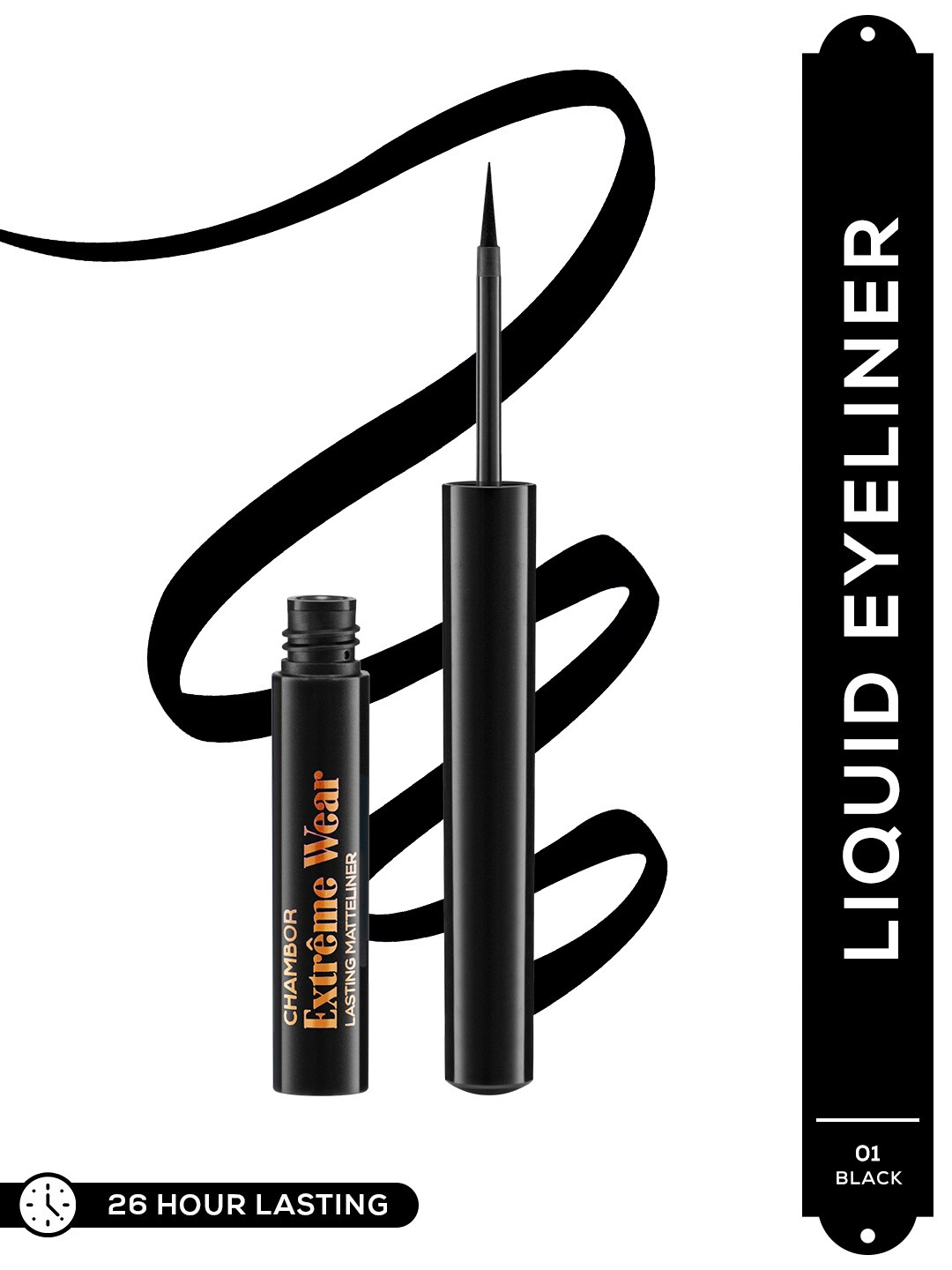 

Chambor Extreme Wear Lasting Matte Liner 1.7ml - Black 01