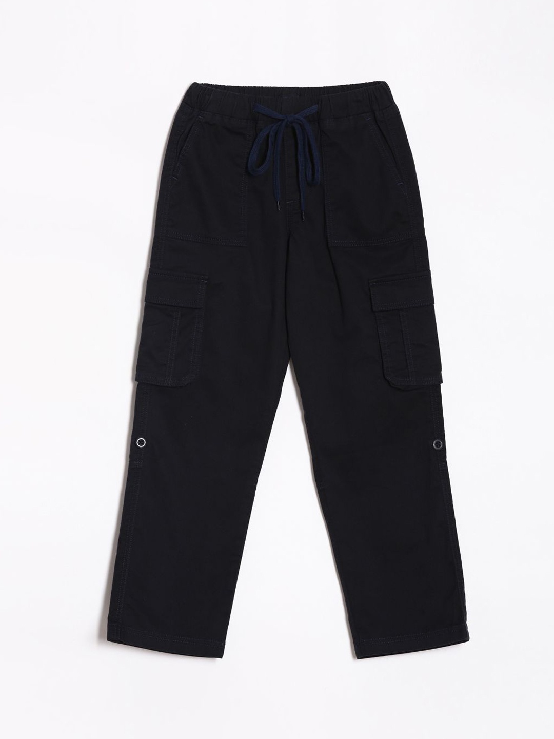 

Allen Solly Junior Boys Cargos Trousers, Navy blue