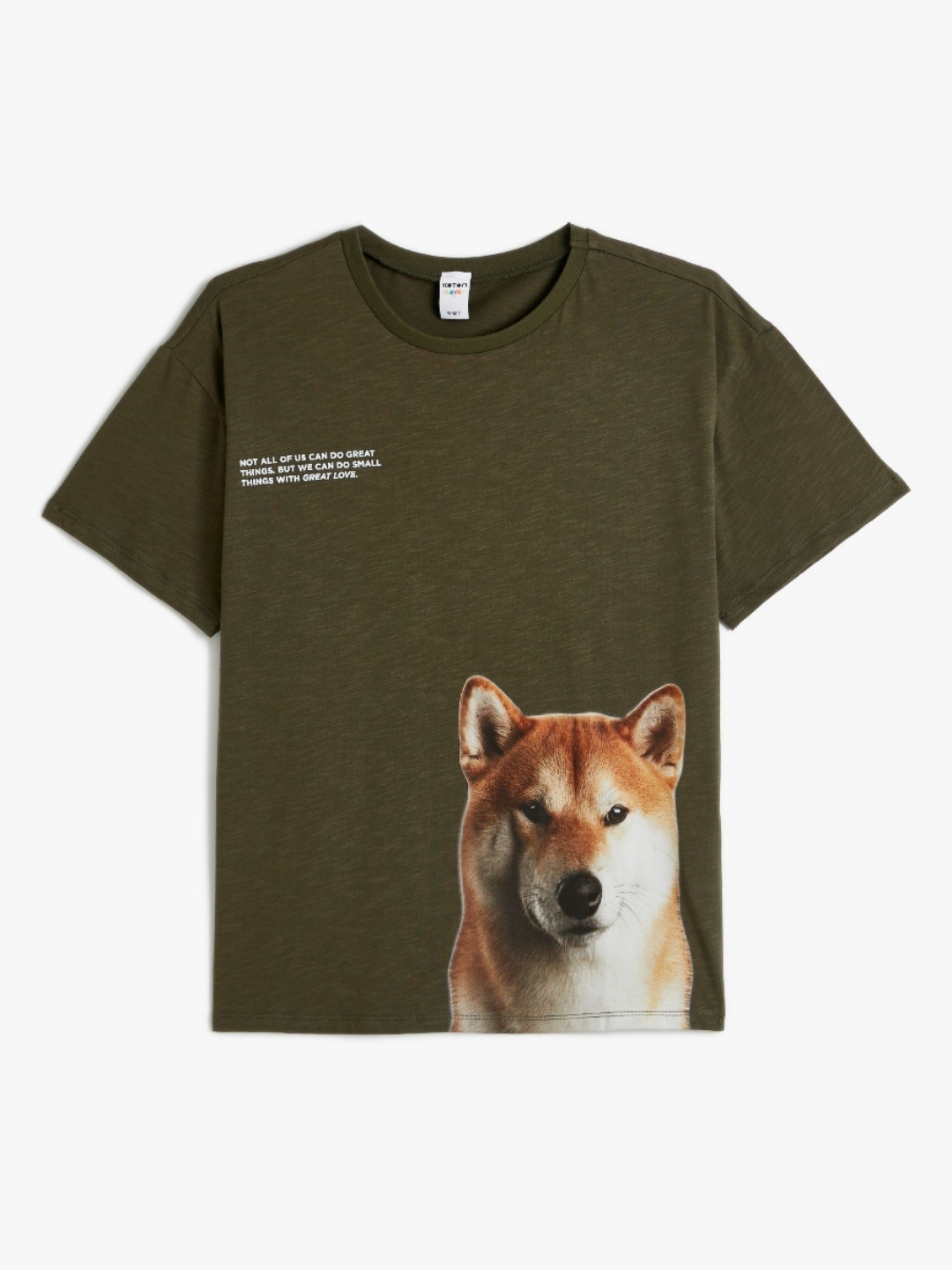 

Koton Women T-shirt, Khaki