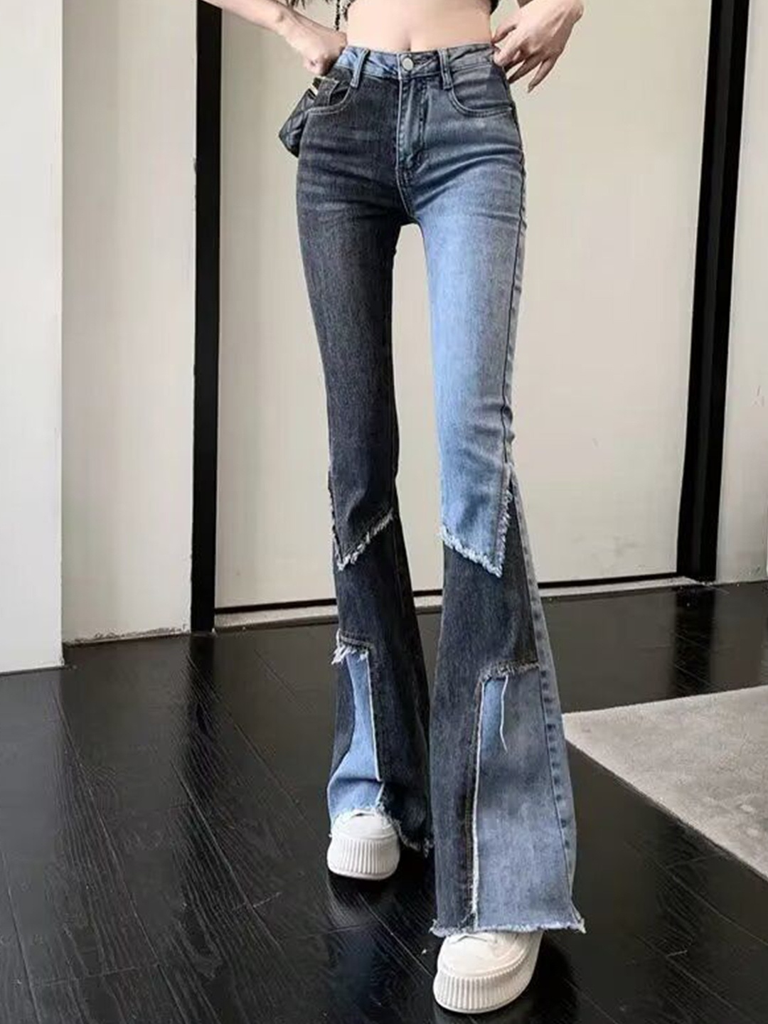 

StyleCast x Revolte Women Slim Fit Jeans, Blue