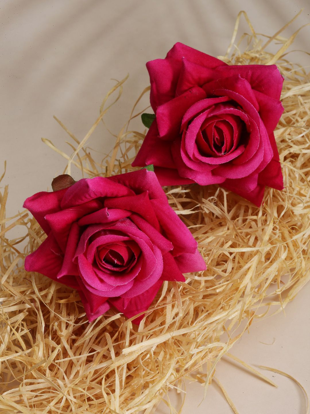 

VOGUE HAIR ACCESSORIES Women Set Of 2 U Pins, Pink