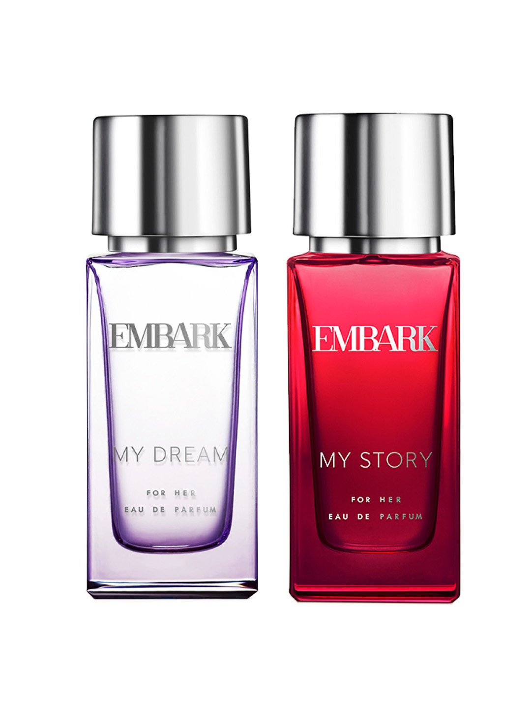 

EMBARK Women Set of 3 Eau De Parfum 30 ml each - My Dream + My Story, Violet