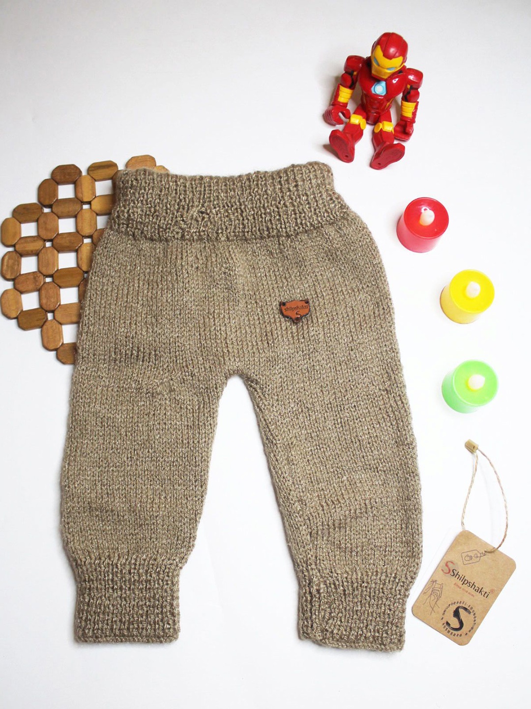 

ShilpShakti Knitted Thermal Bottom, Gold