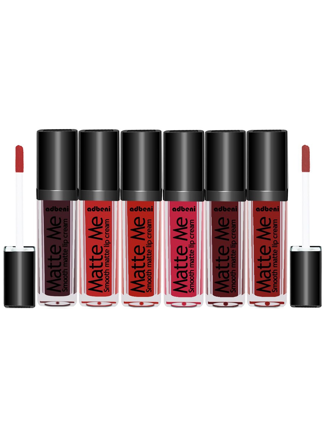 

Adbeni Matte Me Liquid Lipstick- 4ml- 02-Shade-D, Red