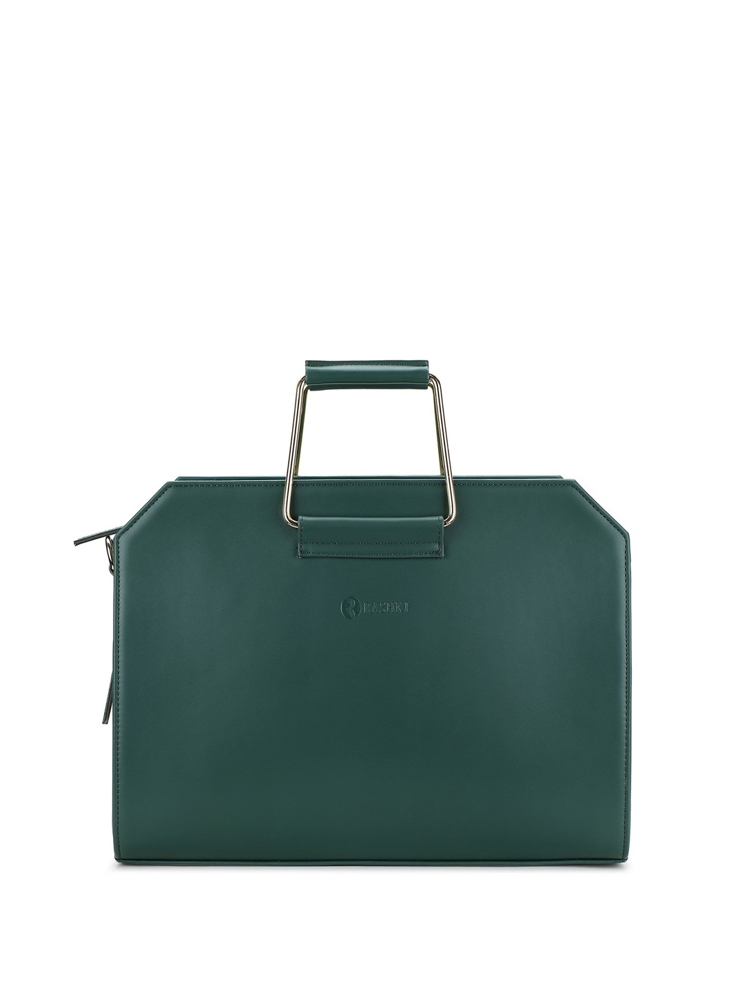 

RASHKI PU Oversized Shopper Tote Bag, Green