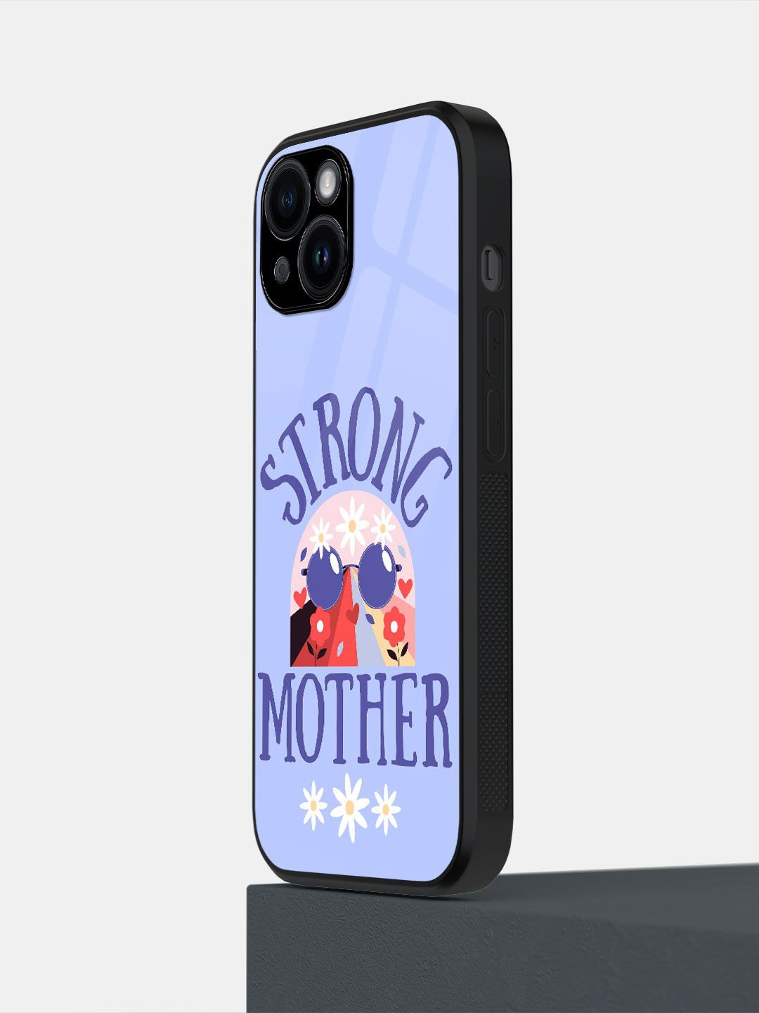 

macmerise Typography Printed iPhone 14 Back Case Mobile Accessories, Blue