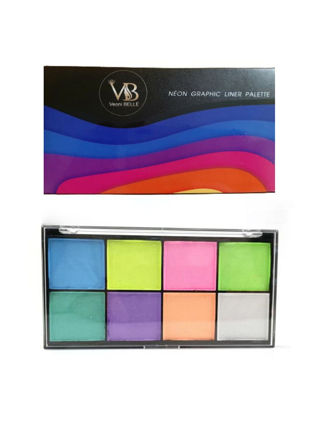 

Veoni BELLE Water Activated Eyeliner Palate - Pastel, Multi