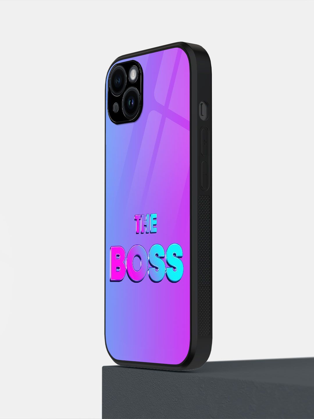 

macmerise Typography Printed iPhone 14 Plus Back Case Mobile Accessories, Blue