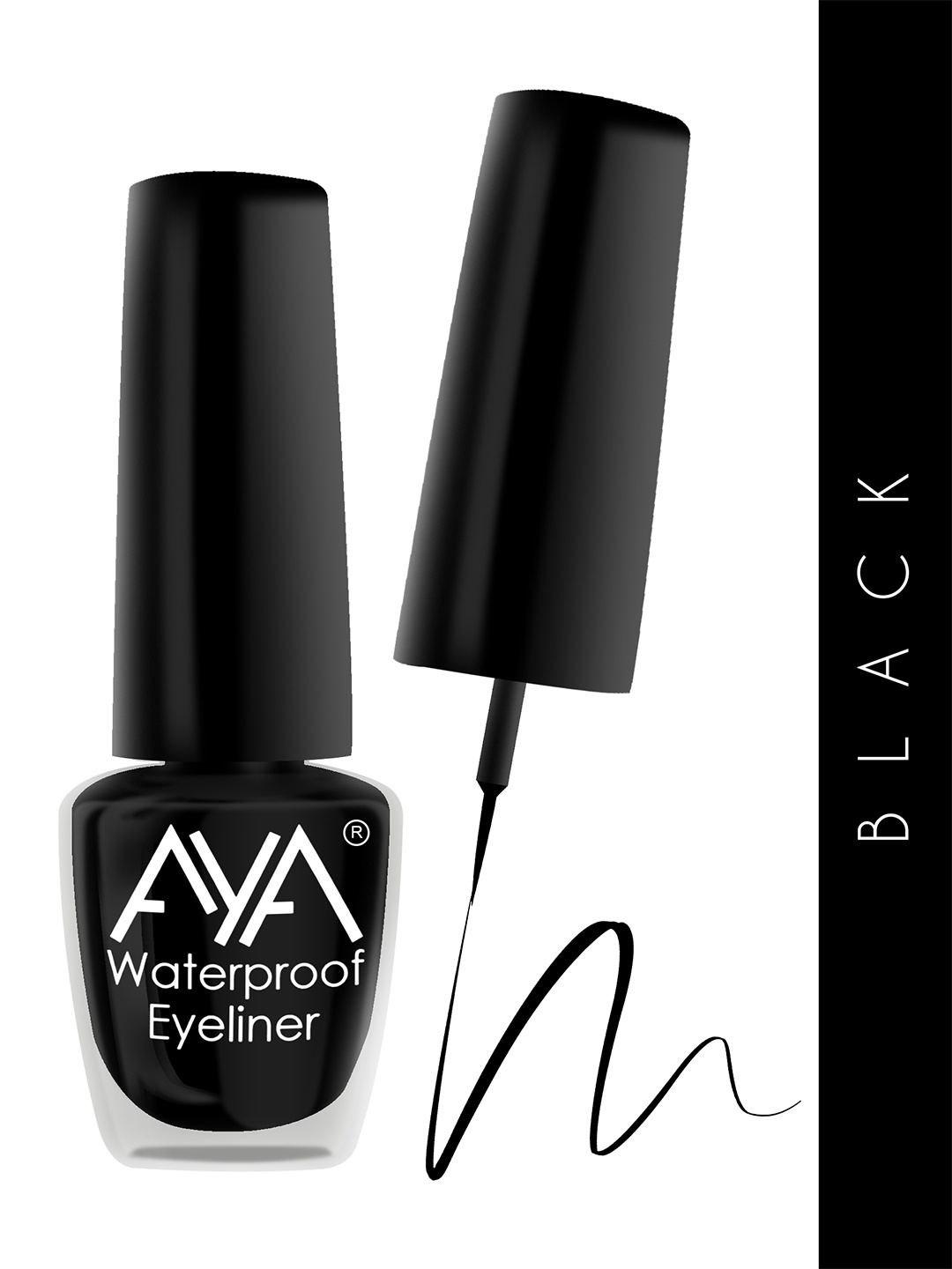 

AYA Long Lasting 24 Hrs & Waterproof Liquid Eyeliner 5ml - Black