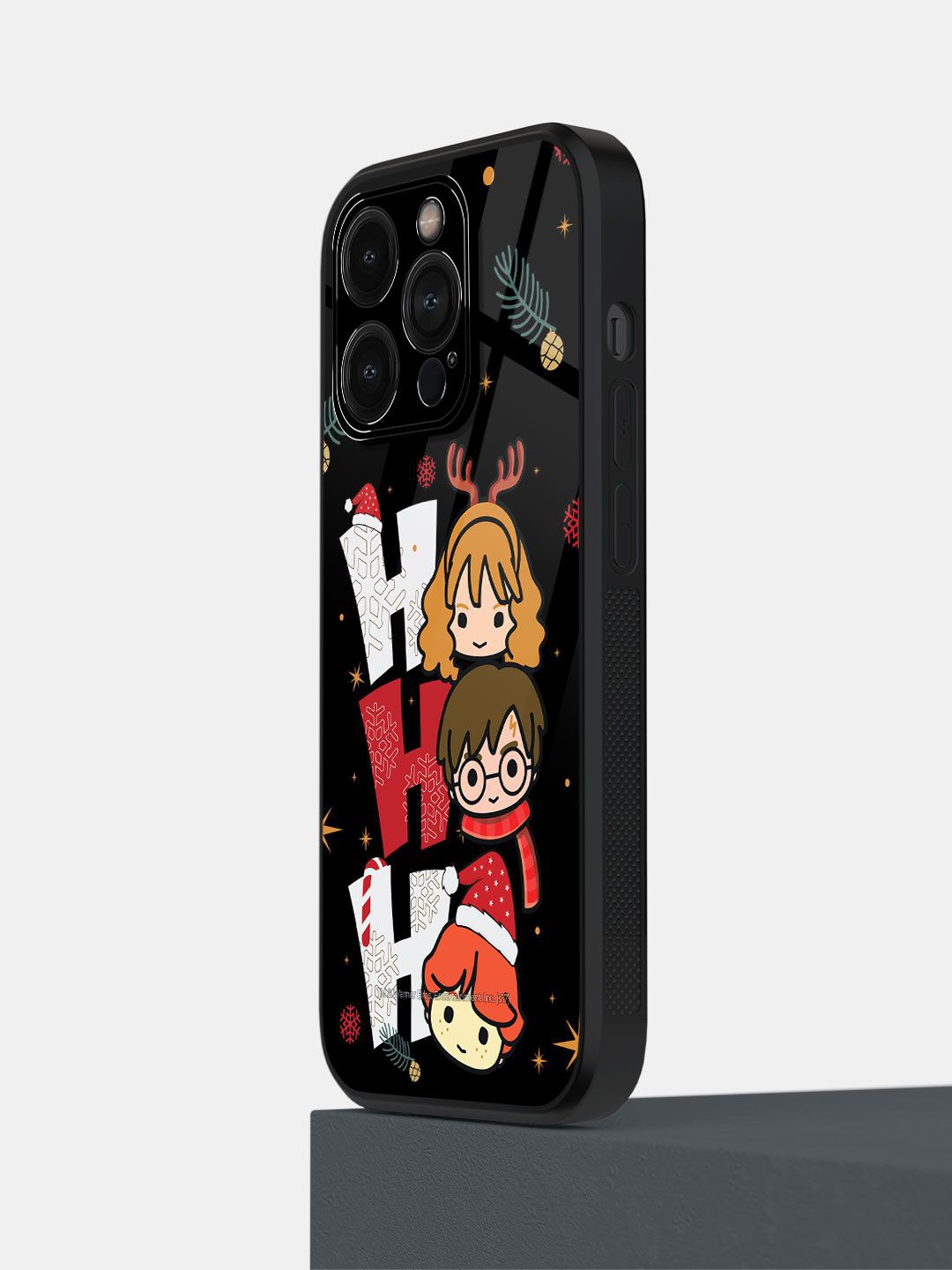 

macmerise Cartoon Characters Printed iPhone 14 Pro Back Case Mobile Accessories, Red