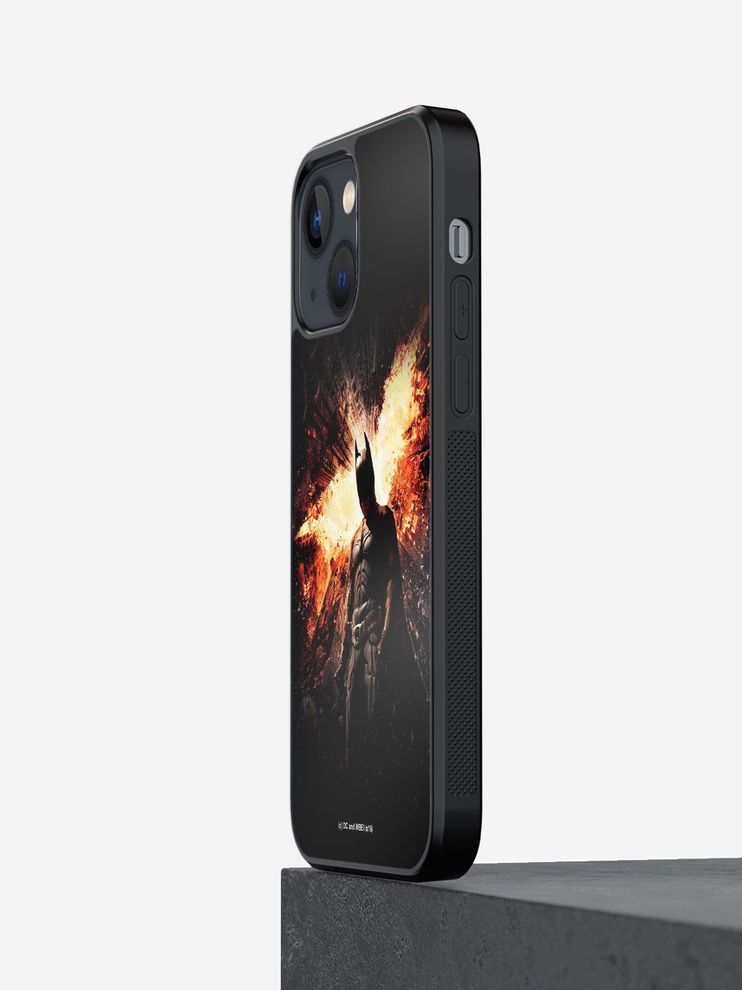 

macmerise Superhero Printed iPhone 13 Mini Back Case Mobile Accessories, Black