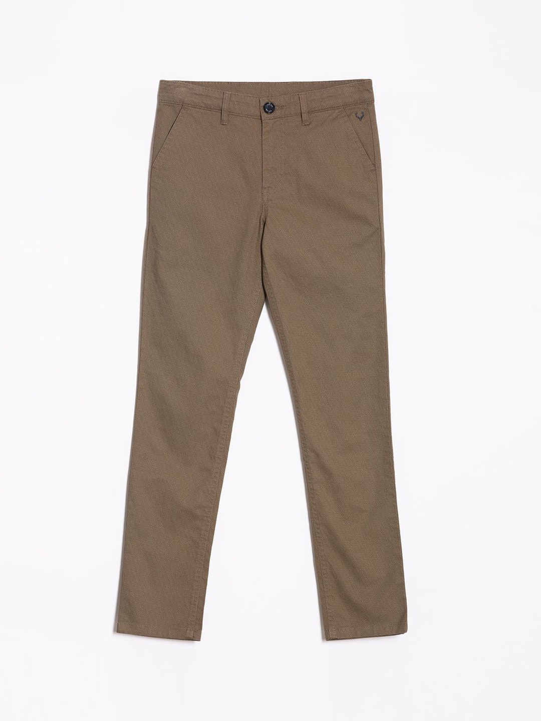 

Allen Solly Junior Boys Slim Fit Chinos Trousers, Brown