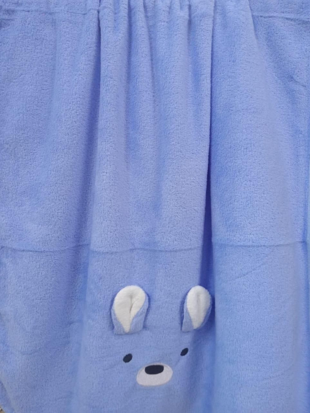 

Butterthief Blue & White Printed Cotton 380 GSM Bath Towel