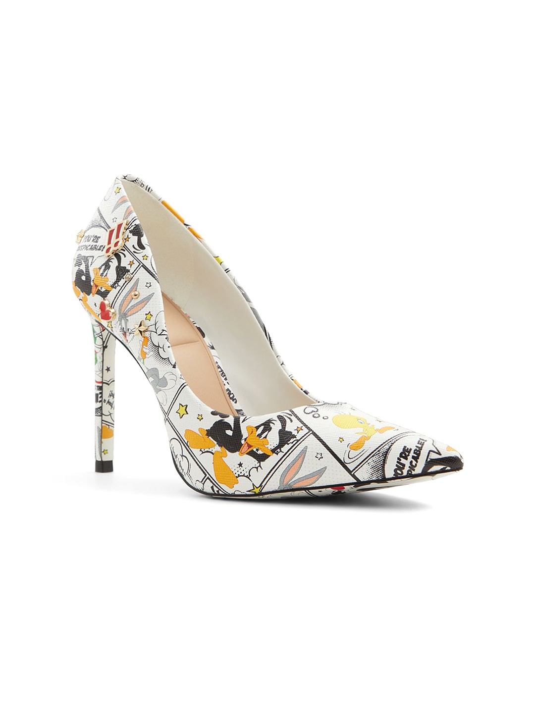 

ALDO Women Printed Slim Heeled Pumps, Multi