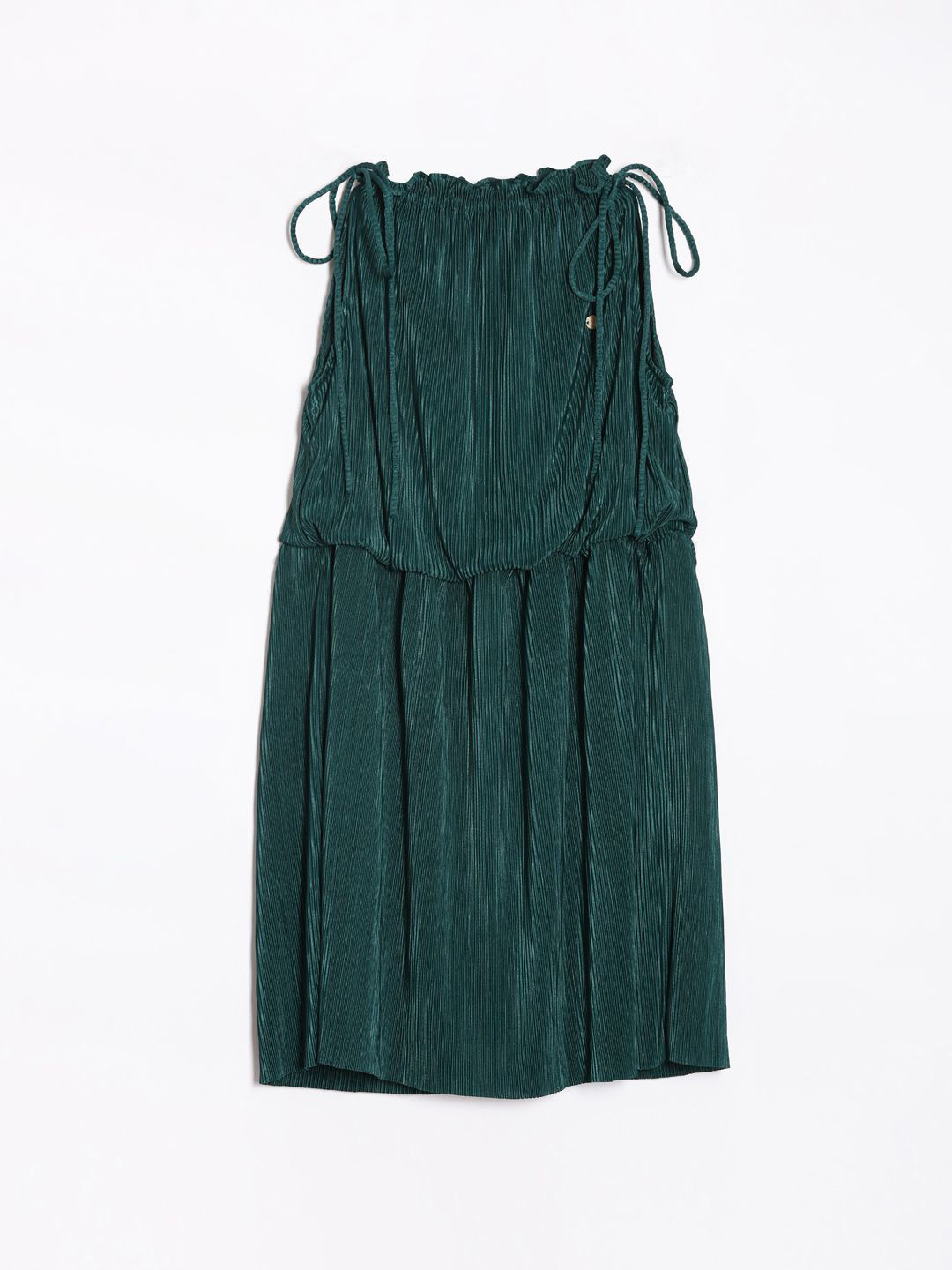 

Allen Solly Junior Girls Sleeveless Cotton A-Line Dress, Green