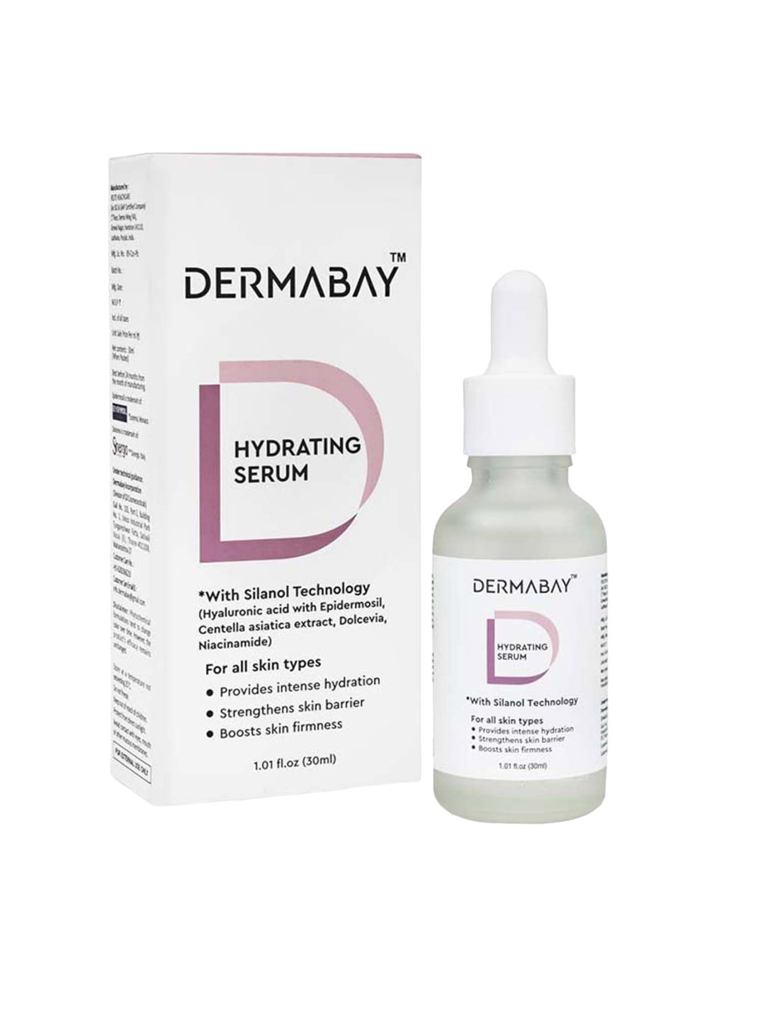 

DermaBay Hydrating Serum With Advanced Formula For Revitalized & Nourished Skin-30ml, White