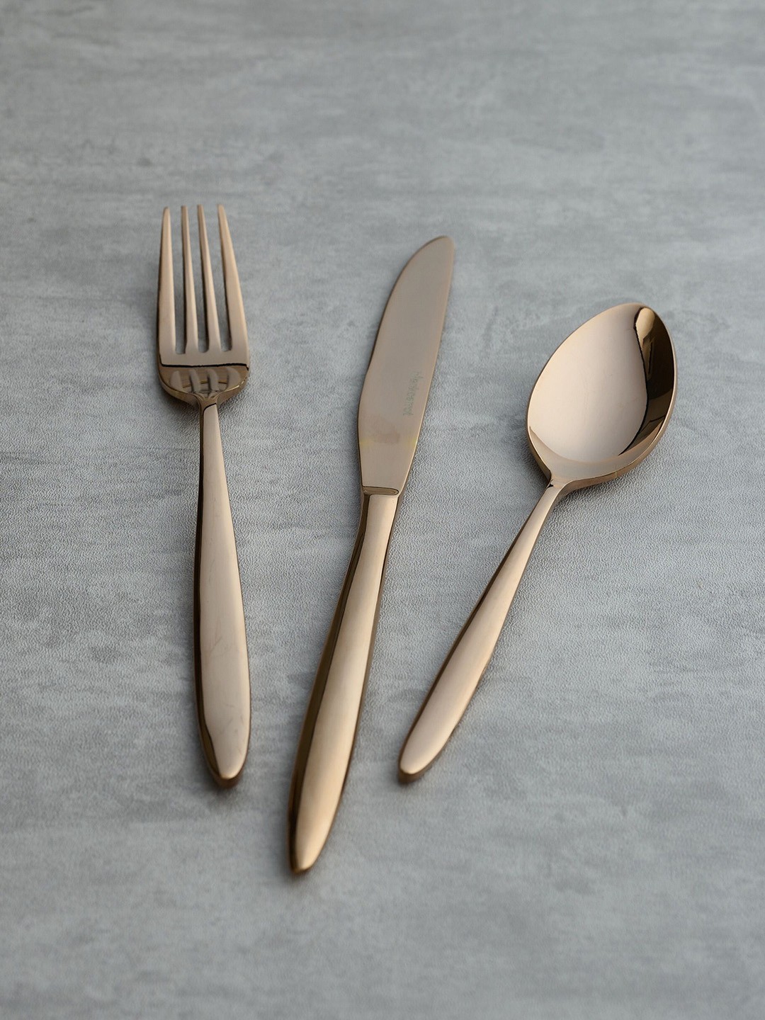 

BlackCarrot Rose Gold 3 Pieces Cutlery Set
