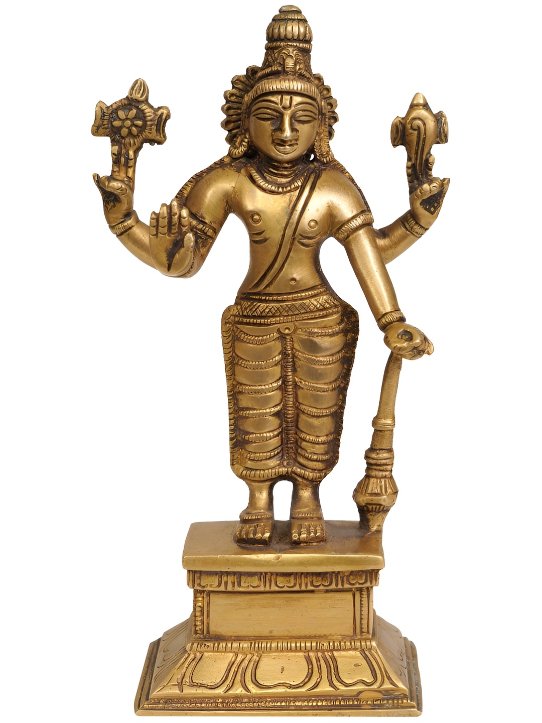 

Exotic India Gold-Toned Religious Idol Showpiece