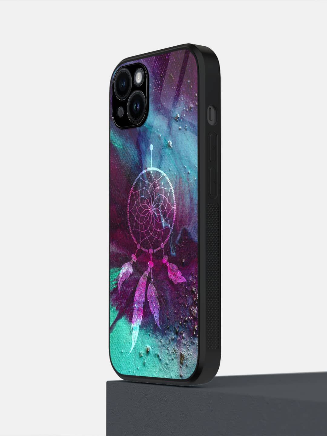 

macmerise Tropical Printed iPhone 14 Plus Back Case Mobile Accessories, Black