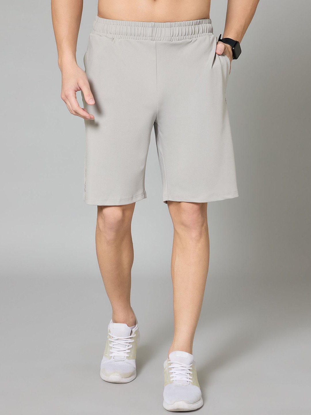 

TURNFIT Men Training or Gym Shorts, Grey