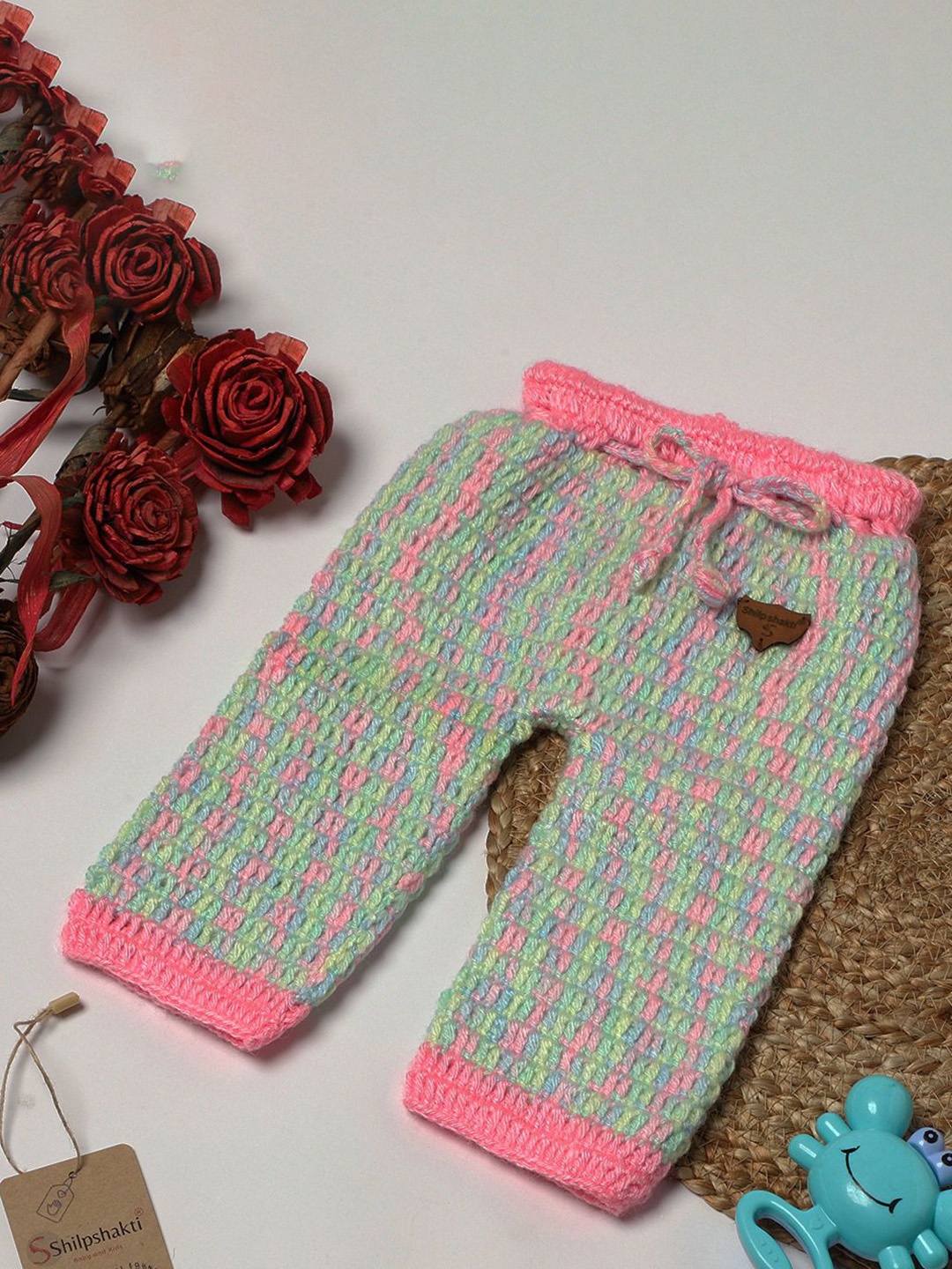 

ShilpShakti Knitted Thermal Bottom, Green