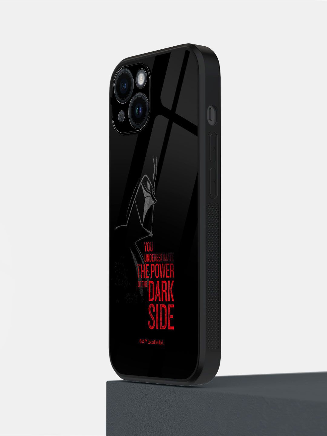 

macmerise Typography Printed iPhone 14 Back Case Mobile Accessories, Black