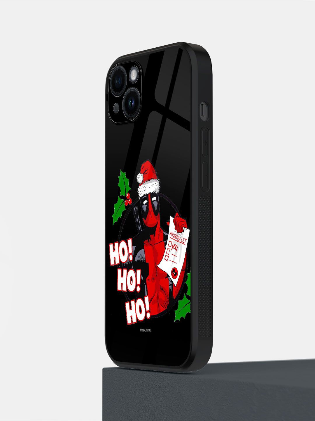 

macmerise Cartoon Characters Printed iPhone 14 Plus Back Case Mobile Accessories, Black