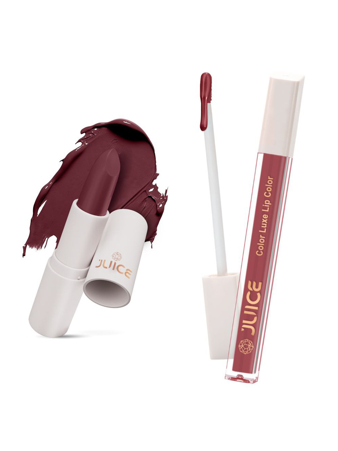

JUICE Set f 2 Bio Retinol Lipstick- 200gm-Maroon Magnet - M13 & Pink Desire - M01, Mauve