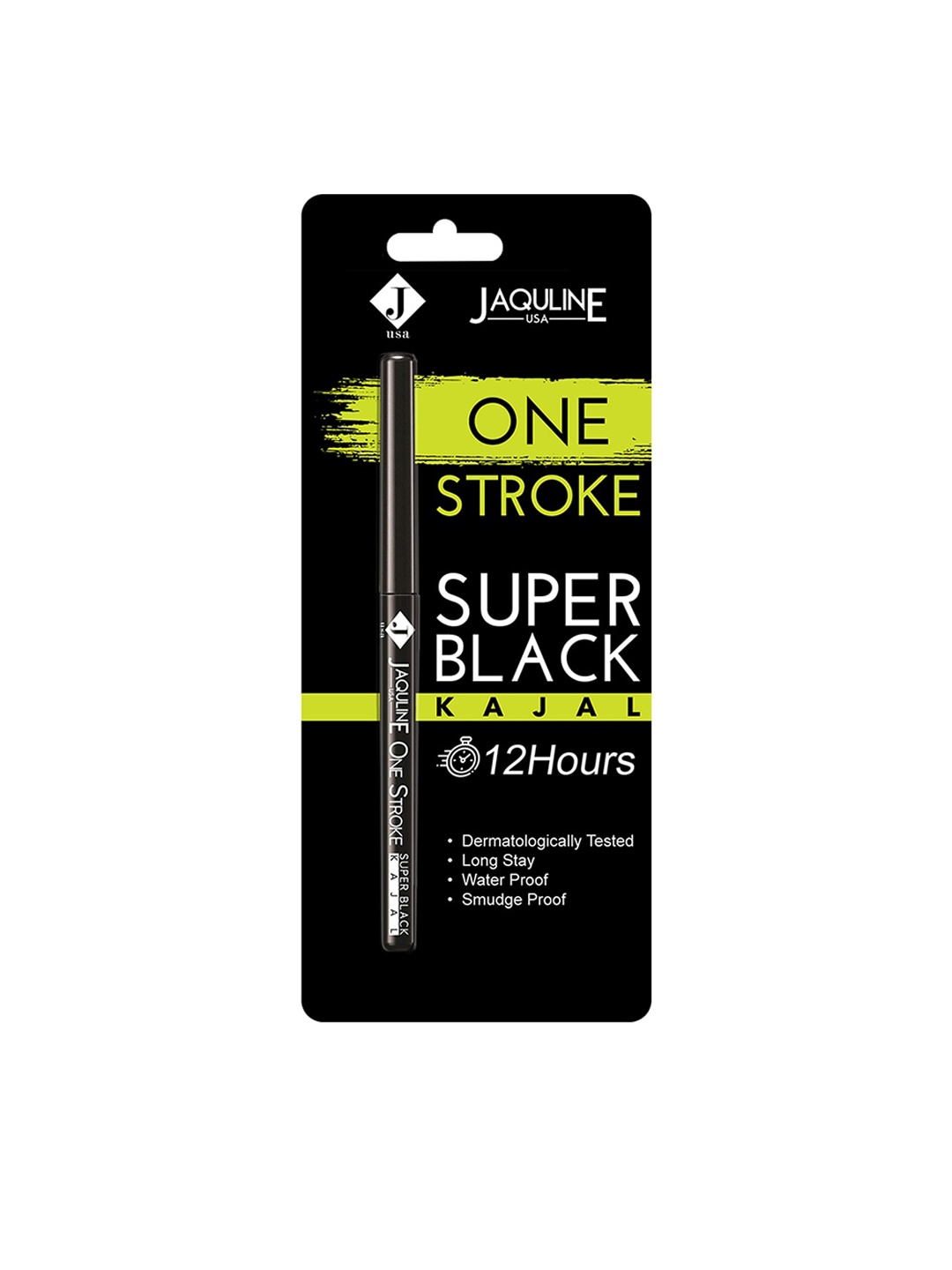 

Jaquline USA OneStroke Super Black Kajal 0.30g