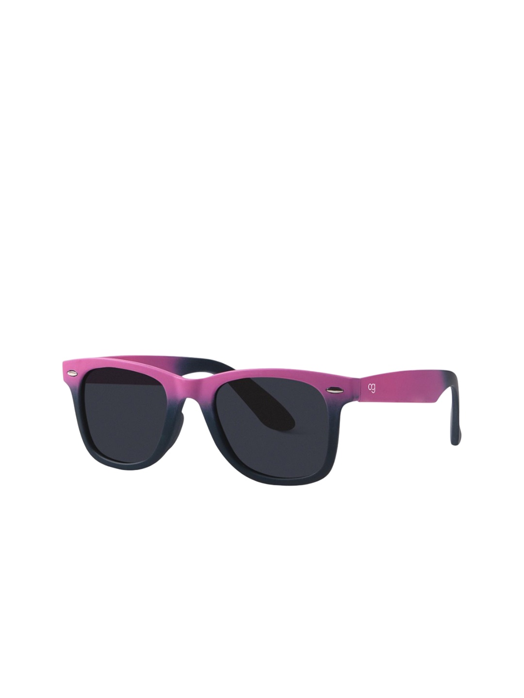 

Woggles Unisex Wayfarer Polarised Sunglasses with UV Protected Lens WOWF-02-CC-2007-Black
