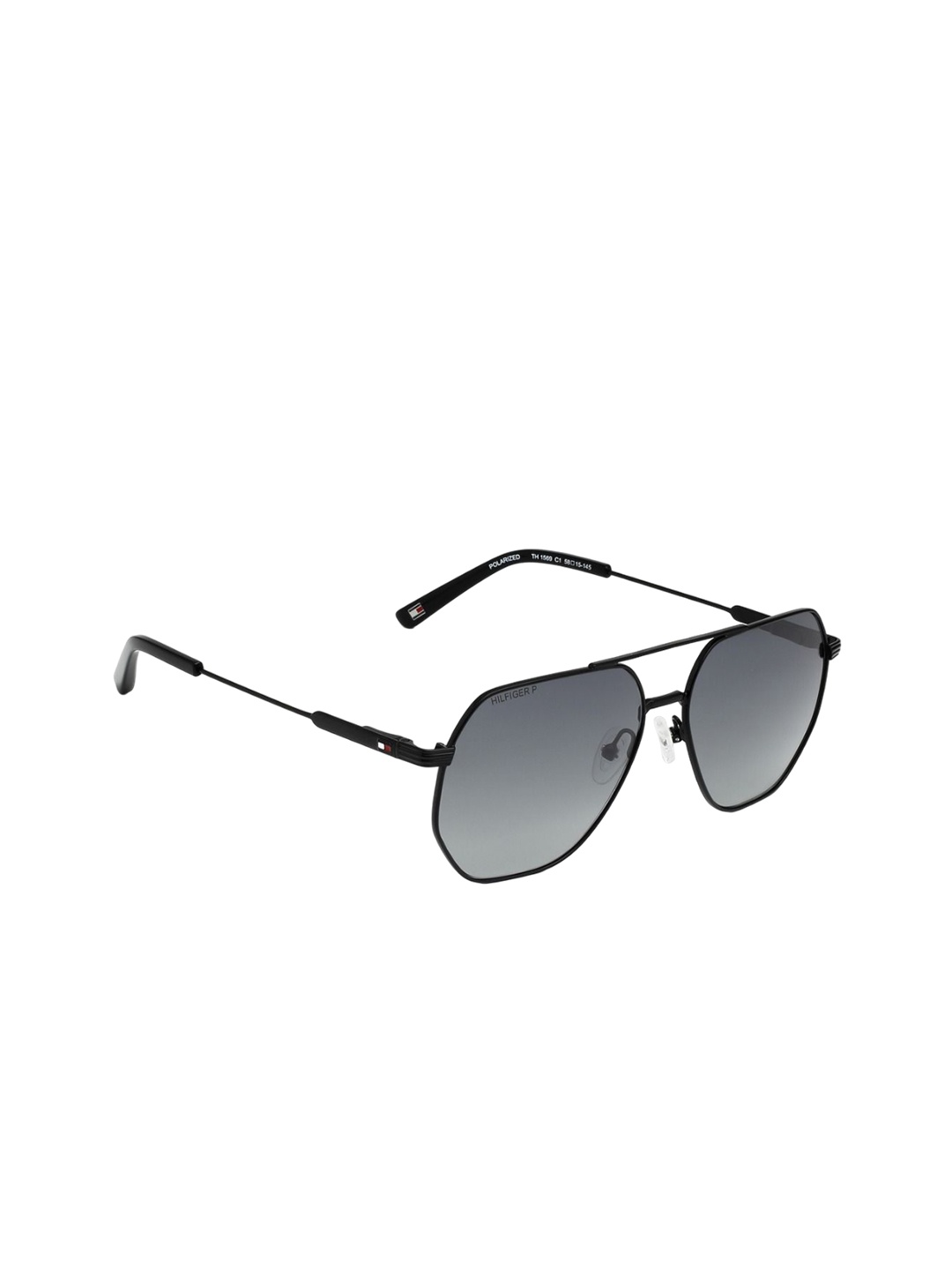 

Tommy Hilfiger Men Other Sunglasses With UV Protected Lens TH 1569 C1 58 S, Black