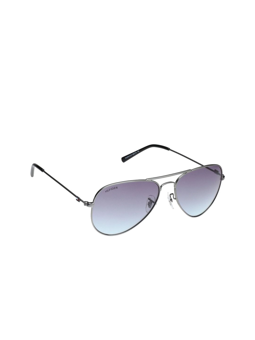 

Tommy Hilfiger Men Aviator Sunglasses with UV Protected Lens TH 1574PL C10 S, Blue