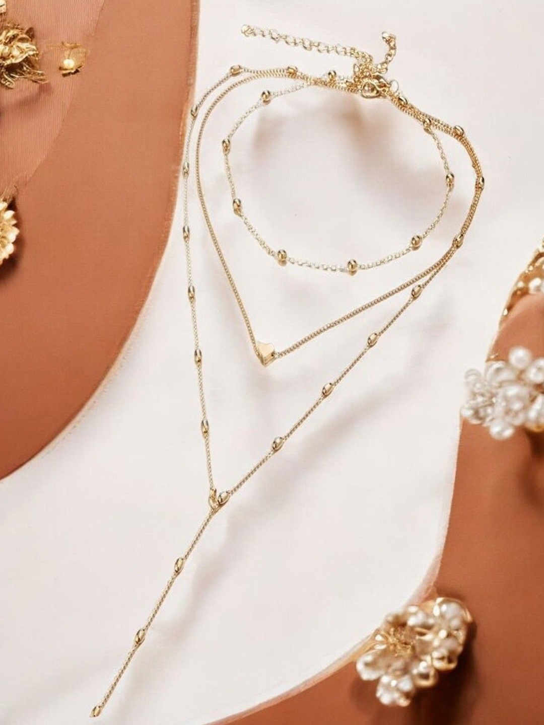 

fabula Set of 3 Necklace, Gold