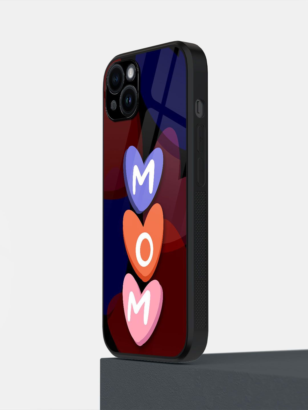 

macmerise Geometric Printed iPhone 14 Plus Back Case Mobile Accessories, Blue