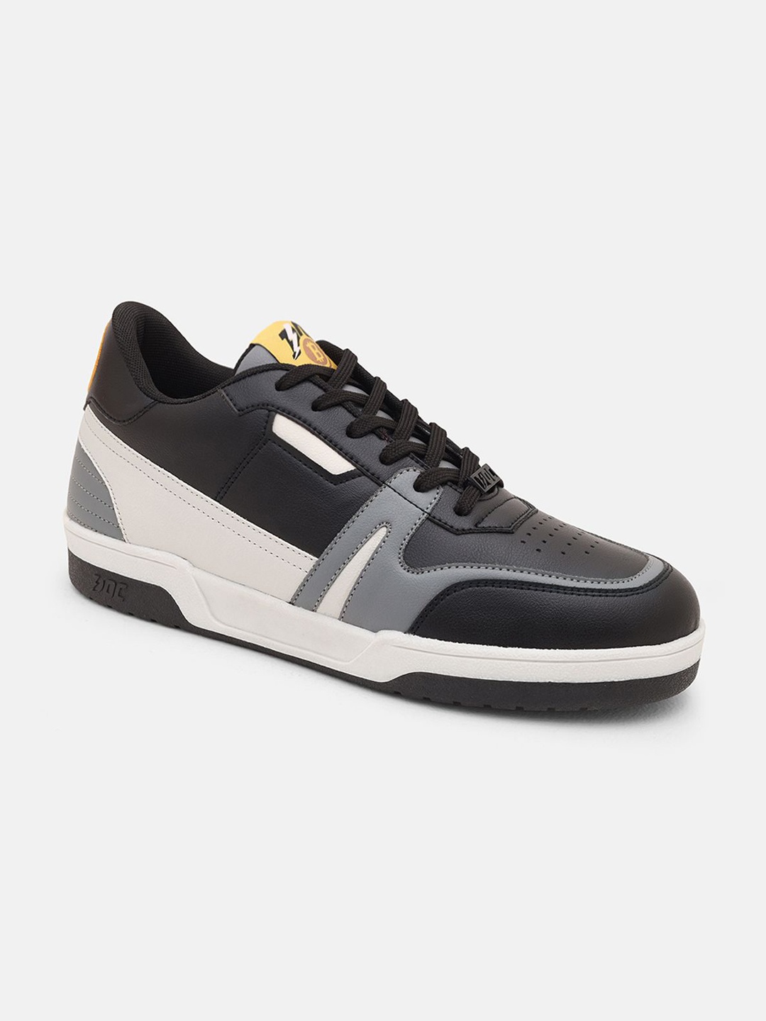 

Doc Martin Men Colourblocked PU Sneakers, Black