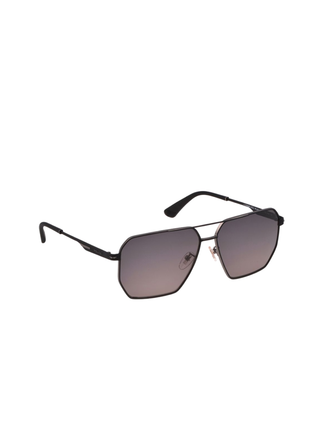 

Police Men Square Sunglasses With UV Protected Lens SPLL79K61622SG, Brown