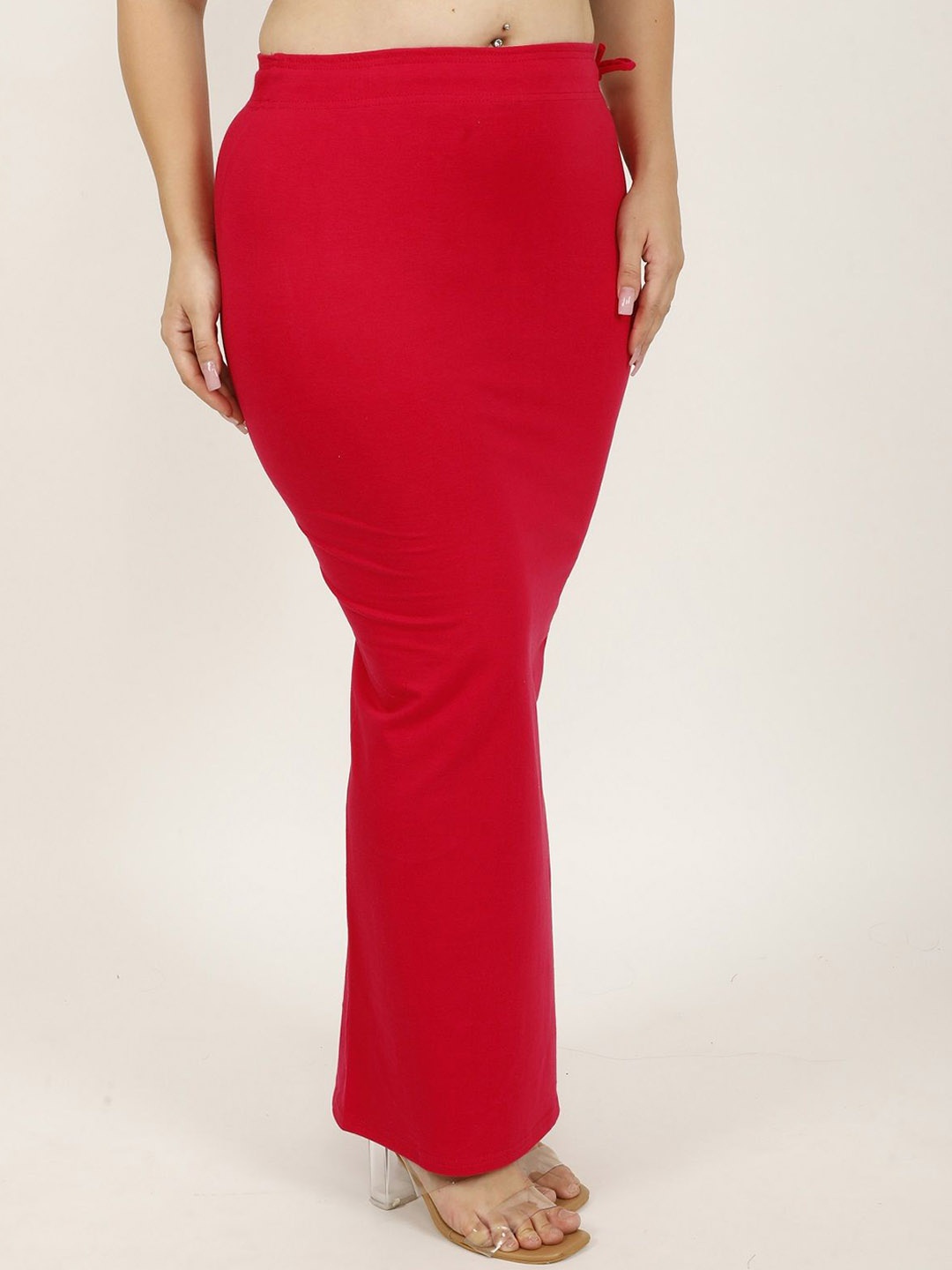 

Hill Islands Premium Extra Stretchable Saree Shapewear, Red