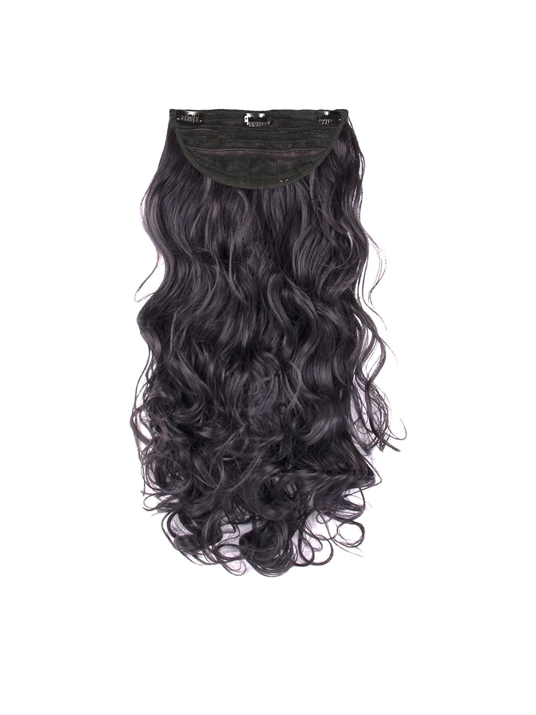 

Streak Street Clip In Wavy Hair Extension - 24 Inch - Natural Black