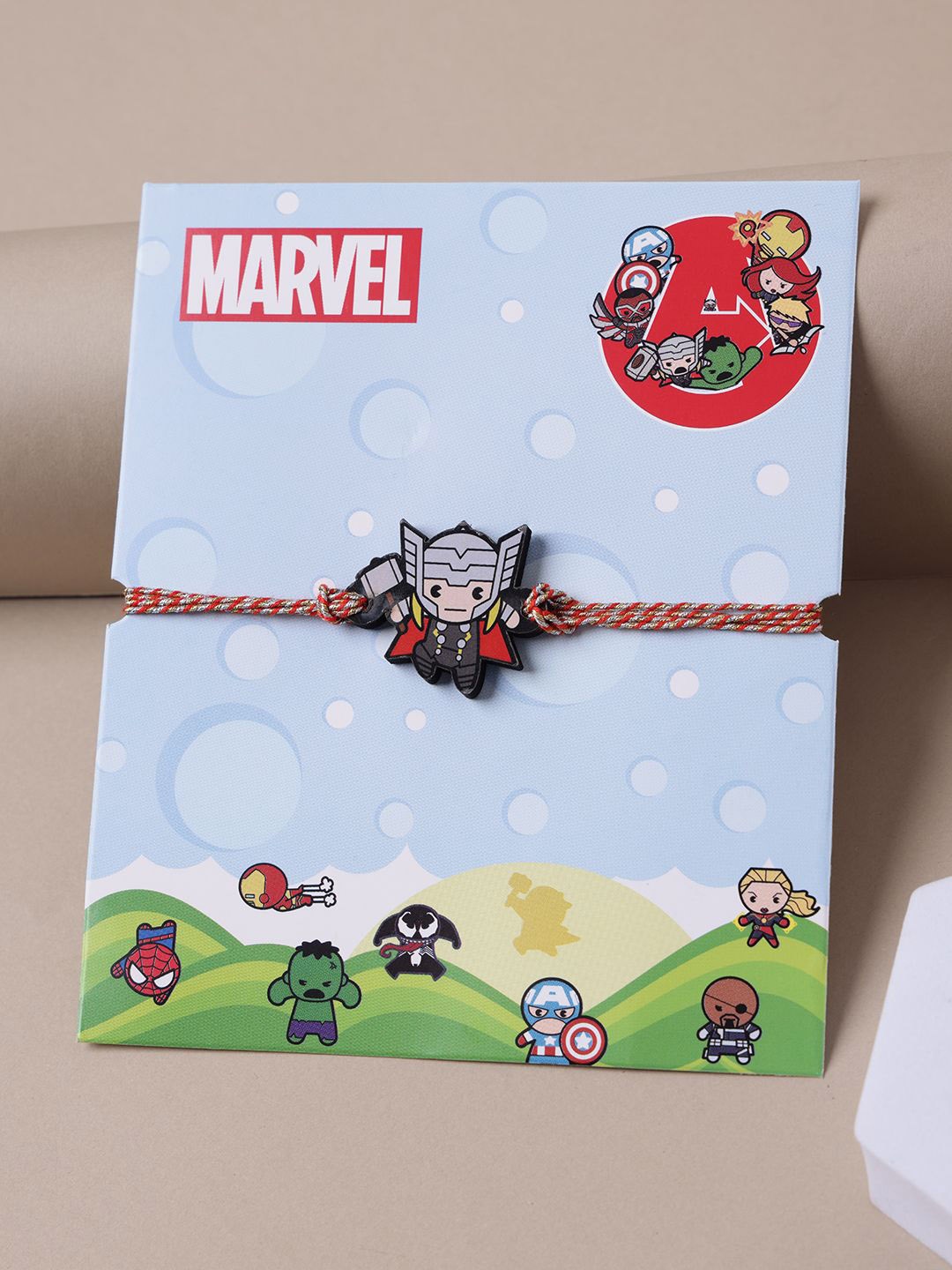 

PANASH Kids Thor Marvel Rakhi, Red
