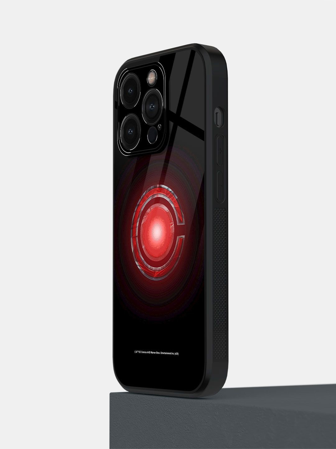 

macmerise Geometric Printed iPhone 14 Pro Back Case Mobile Accessories, Black
