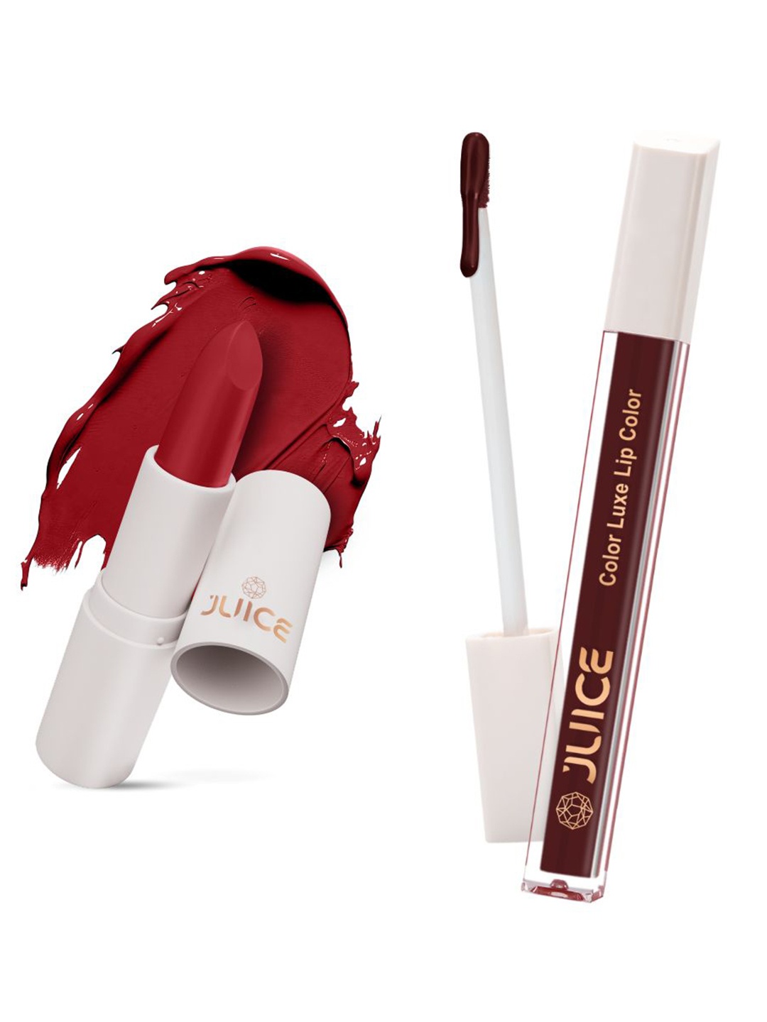 

JUICE Bio Retinol Lipstick -Red Addict - M03 & Maroon Bliss - M08- 8ml