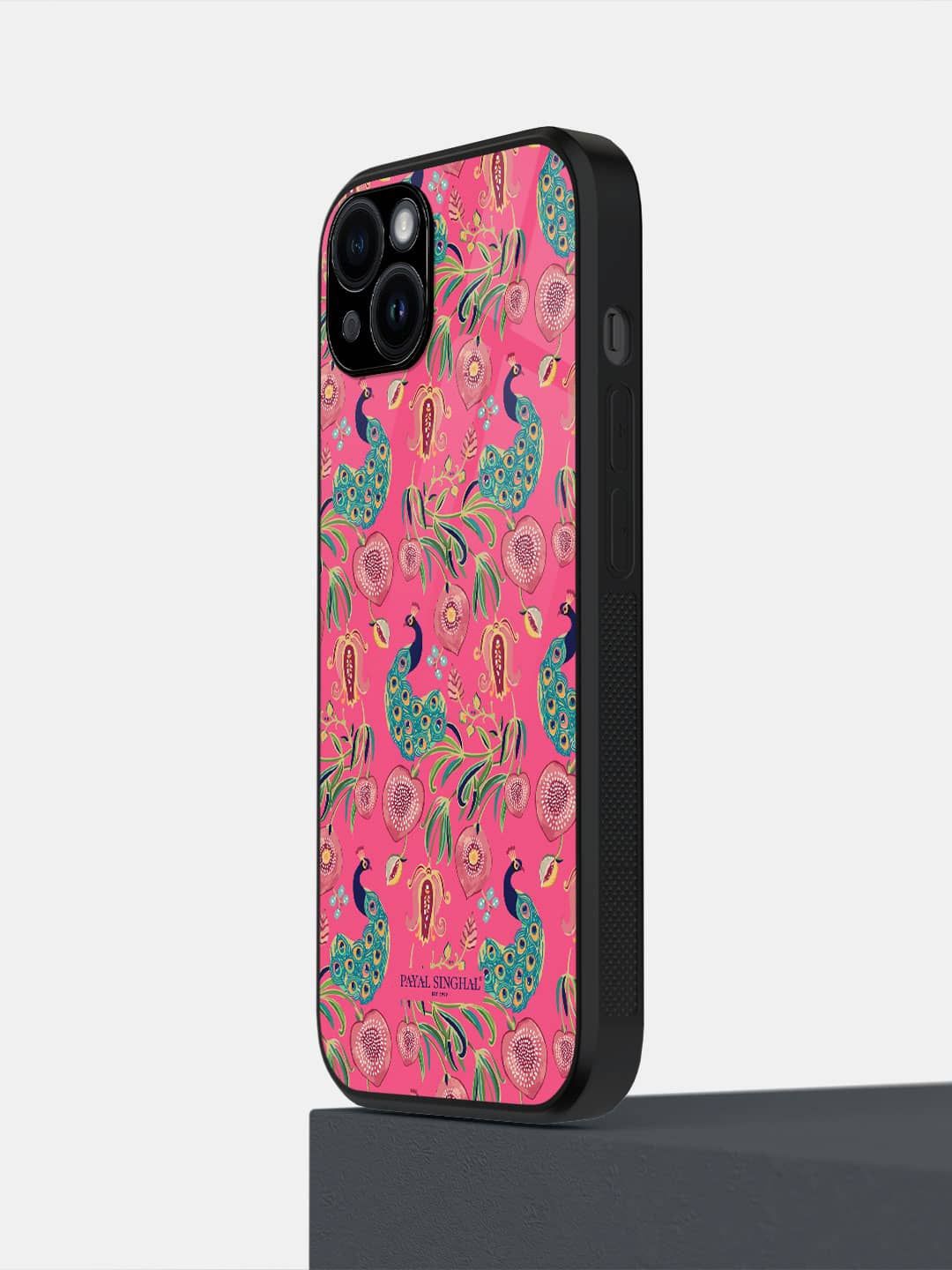 

macmerise Quirky Printed iPhone 14 Plus Back Case Mobile Accessories, Pink