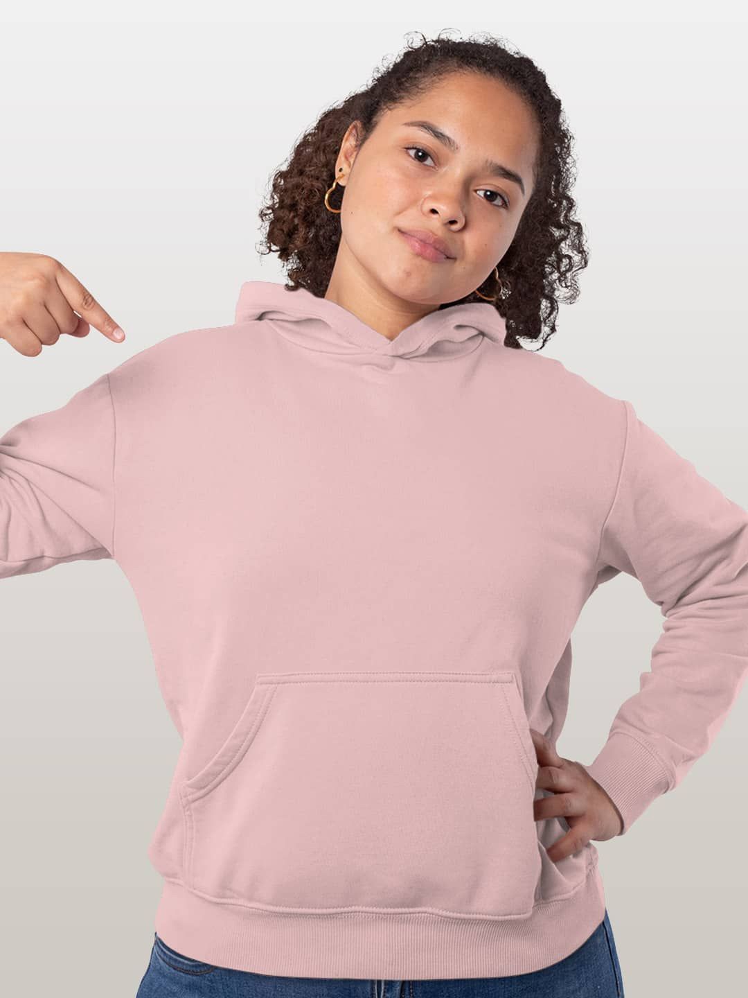 

macmerise Women Hooded Sweatshirt, Pink