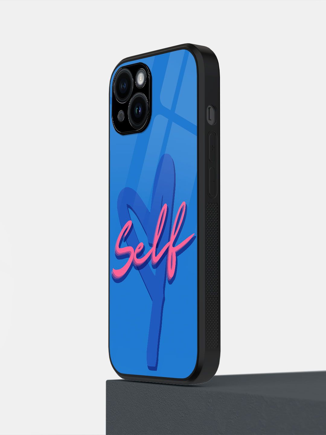 

macmerise Typography Printed iPhone 14 Back Case Mobile Accessories, Blue
