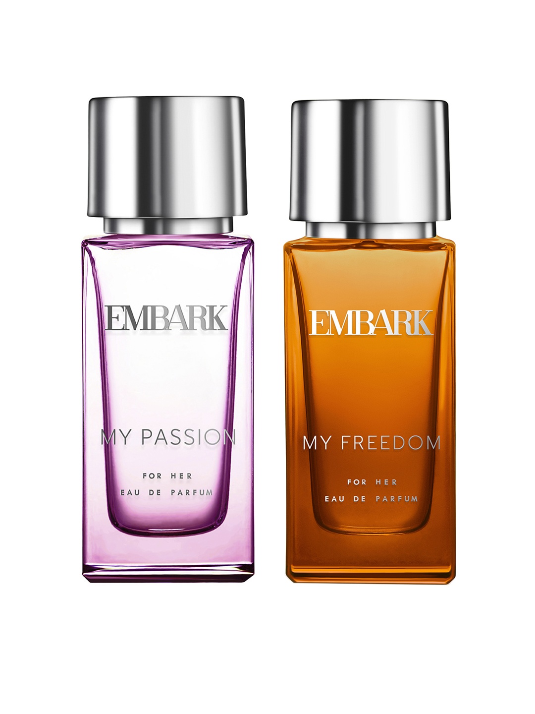 

EMBARK Women My Freedom & My Passion Eau De Parfum Duo - 30ml each, Orange