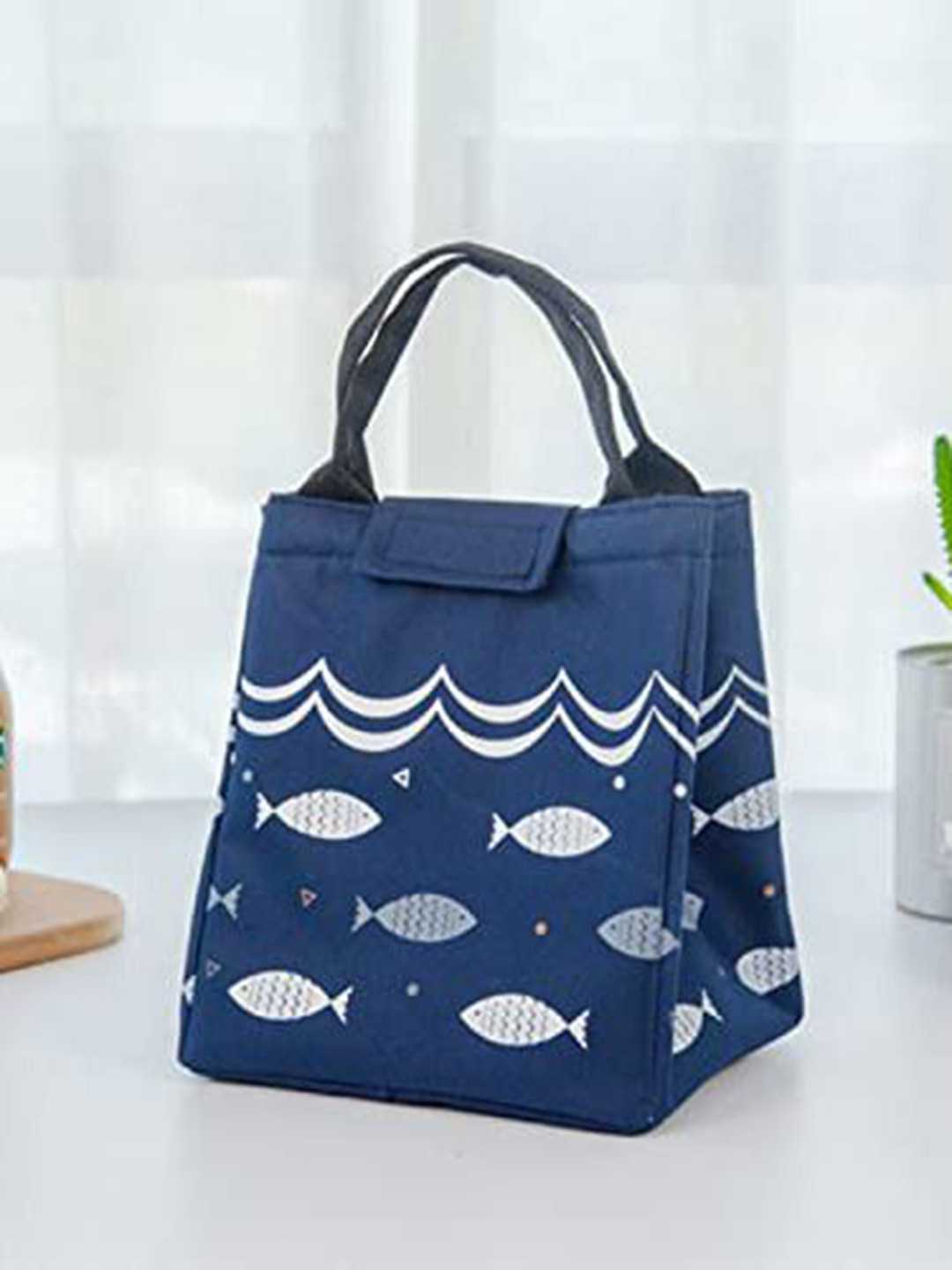 

HOUSE OF QUIRK Other Prints Insulated Lunch bags Travel Accessory, Blue