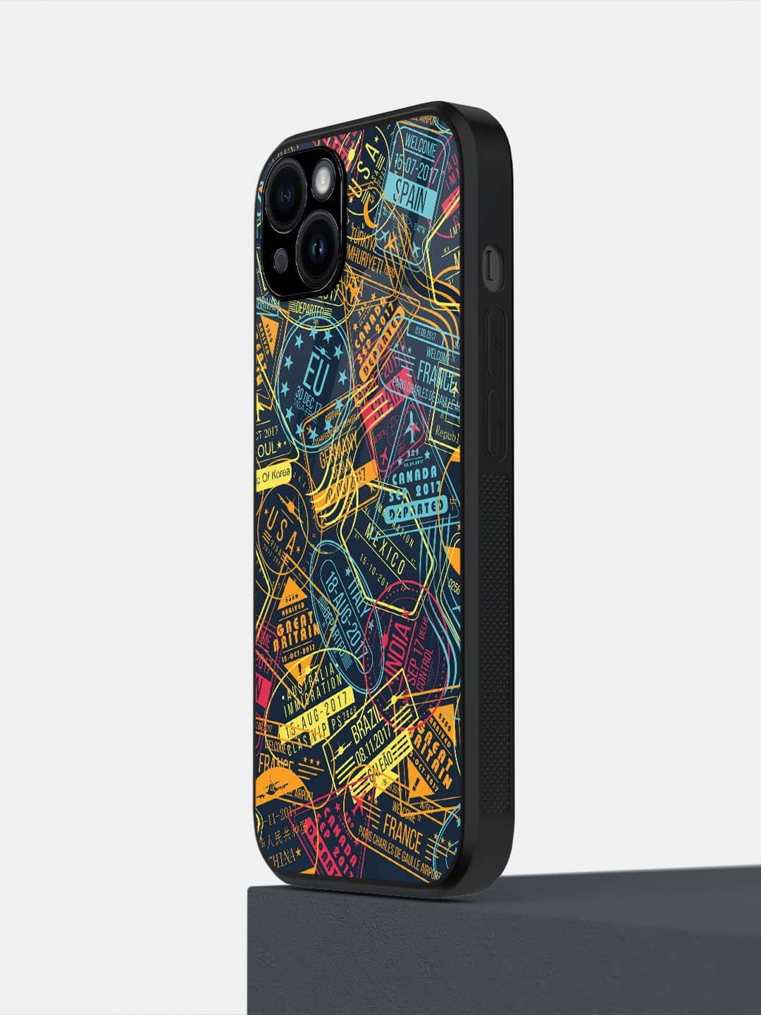

macmerise Typography Printed iPhone 14 Plus Back Case Mobile Accessories, Blue