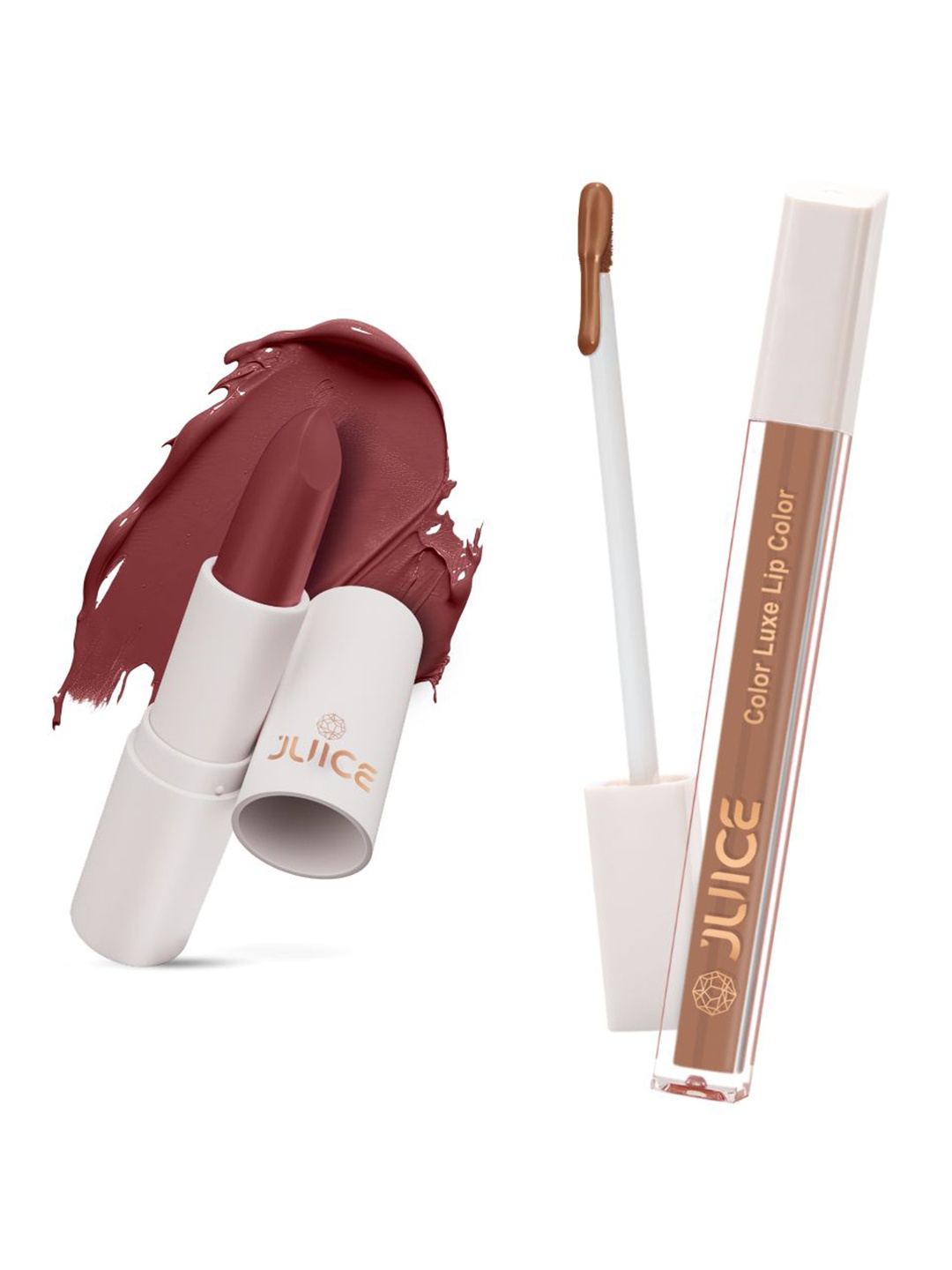 

JUICE Bio Retinol Lipsticks Light Purple - M24 & Light Brown - M18-8ml